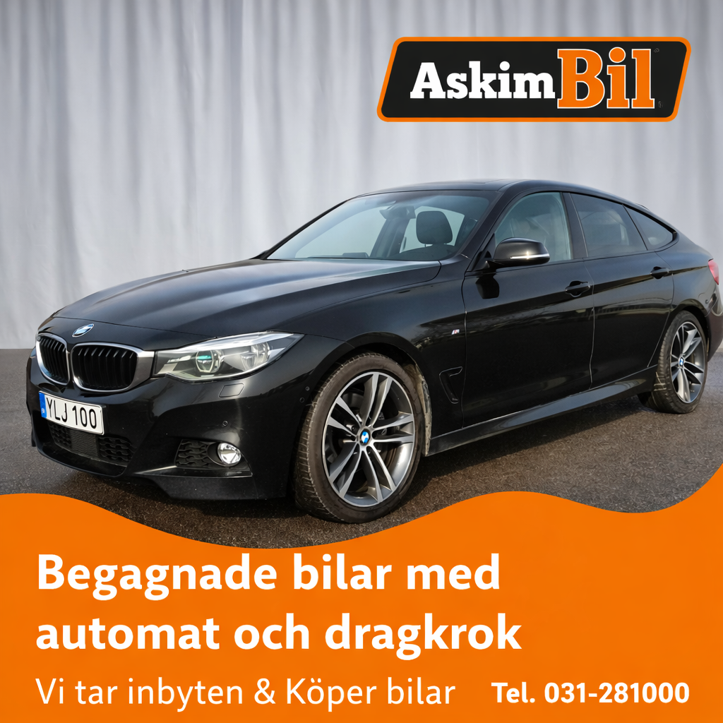 Till salu BMW 330i xDrive Gran Turismo Steptronic, 252hk, 2017