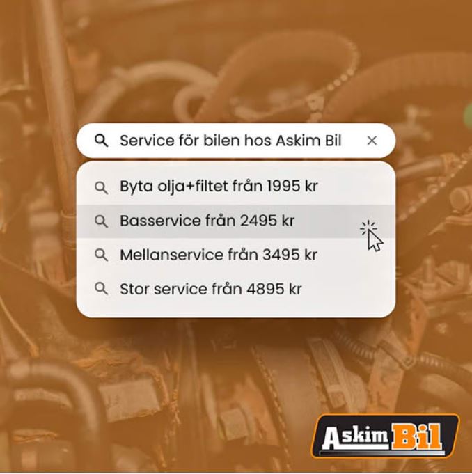 Bilservice i Lindome Göteborg