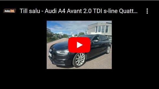 Till salu - Audi A4 Avant 2.0 TDI s-line Quattro - Askimbil