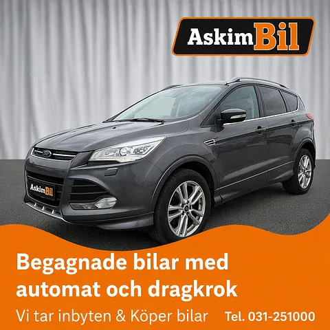 TILL SALU - Ford Kuga 2.0 TDCi AWD Powershift, 150hk, 2016 6 växlar