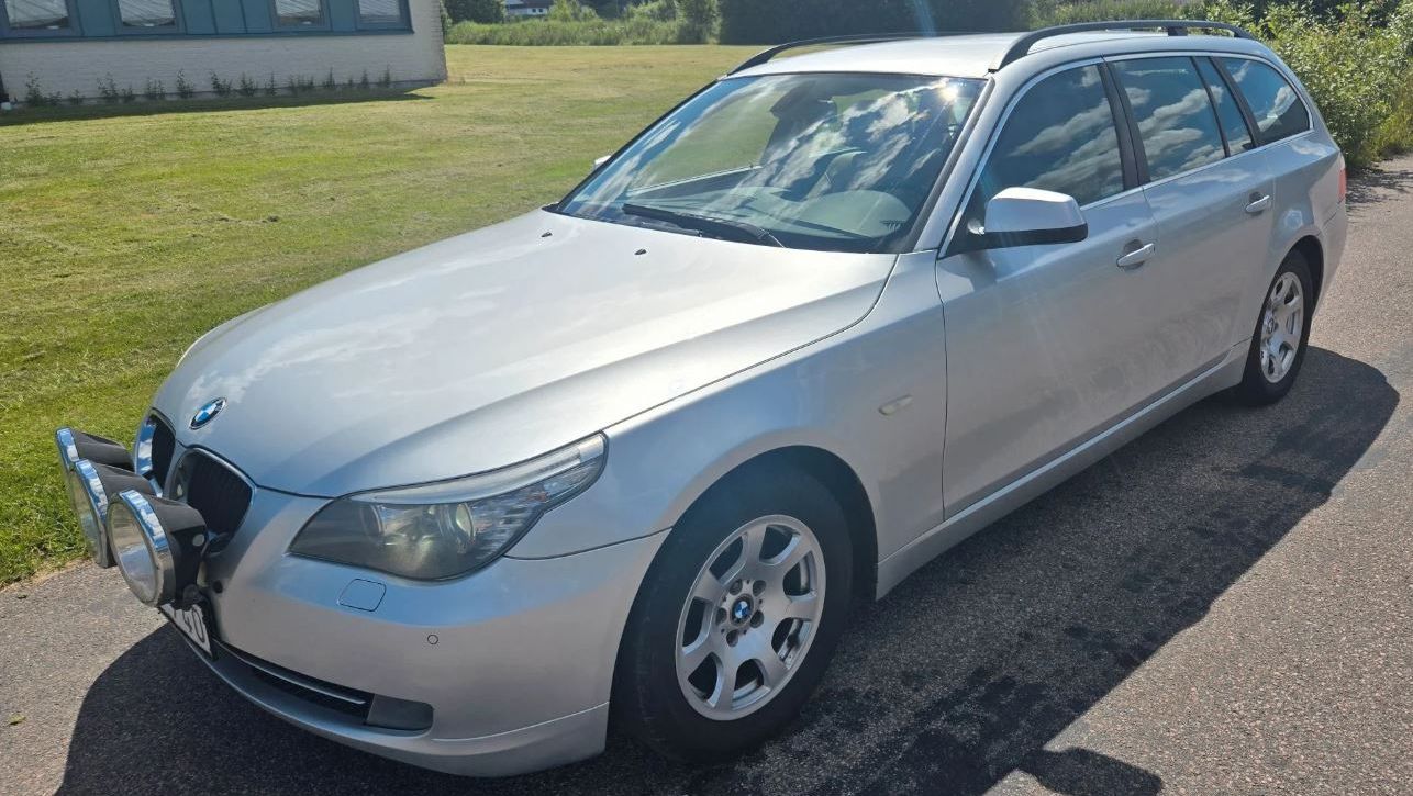 BMW 520 d Aut, Skinn, 6 ägare Besiktigad, Full servicebok