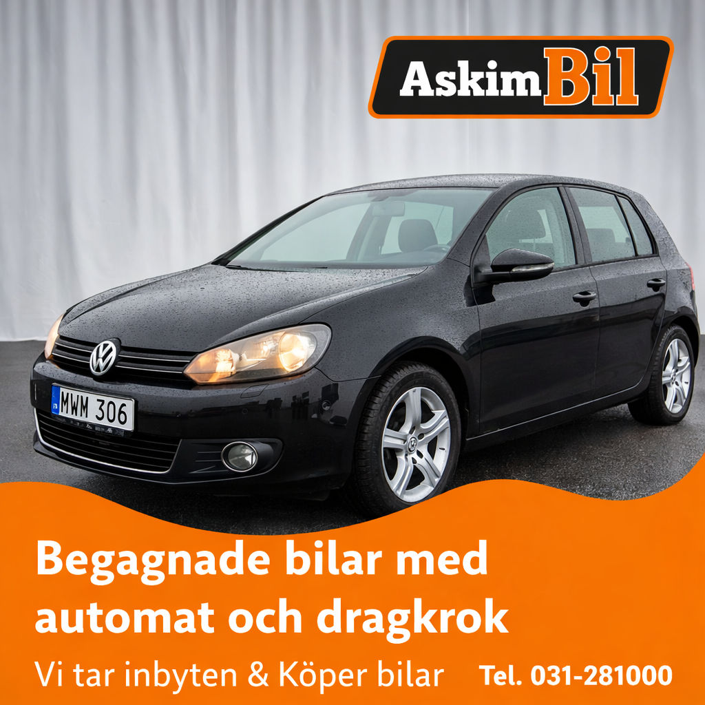till salu - Volkswagen Golf VI 1.6 TDI, 105hk, 2011