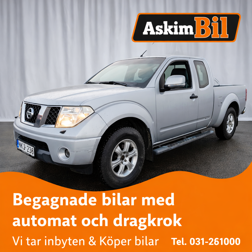 till salu - Nissan Navara King Cab 2.5 dCi 4x4 Manuell, 171hk, 2010