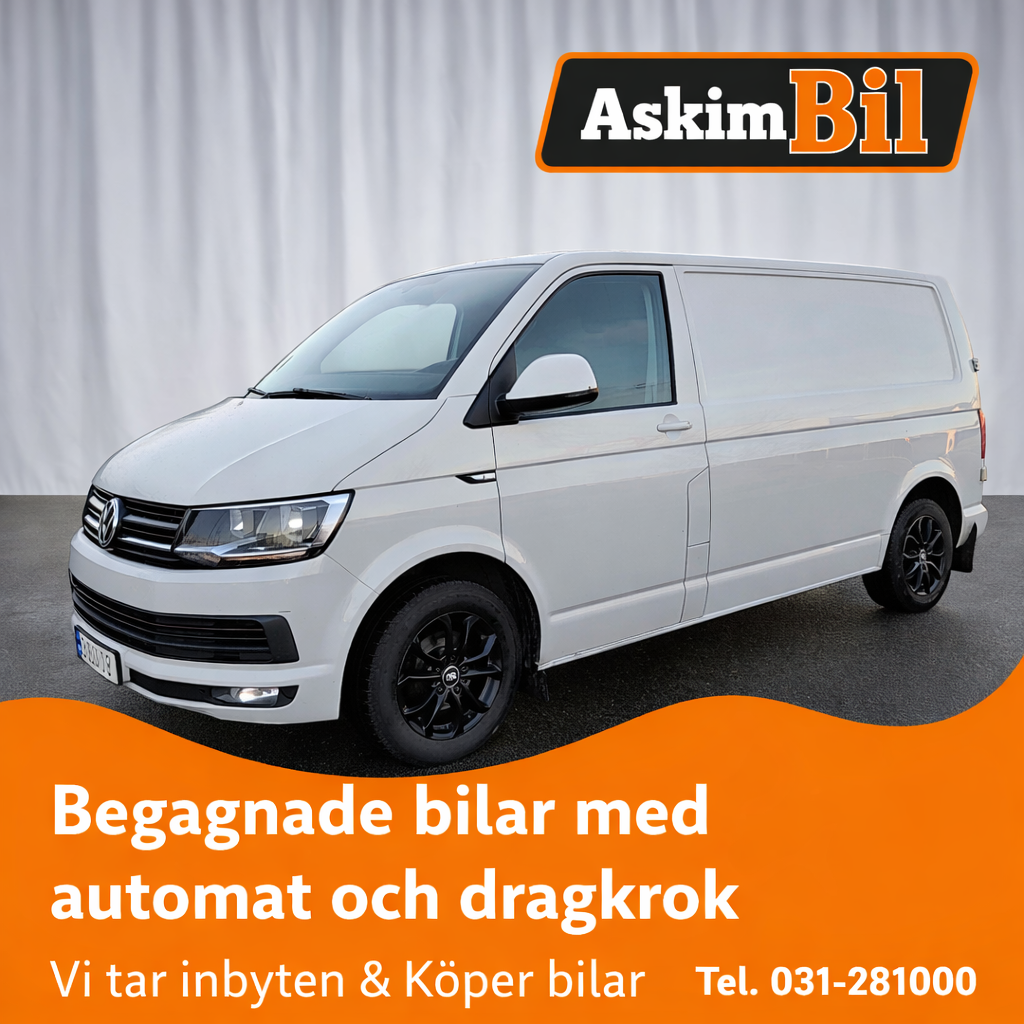 Säljes _ Volkswagen Transporter T30 2.0 TDI BMT DSG Sekventiell, 150hk, 2017