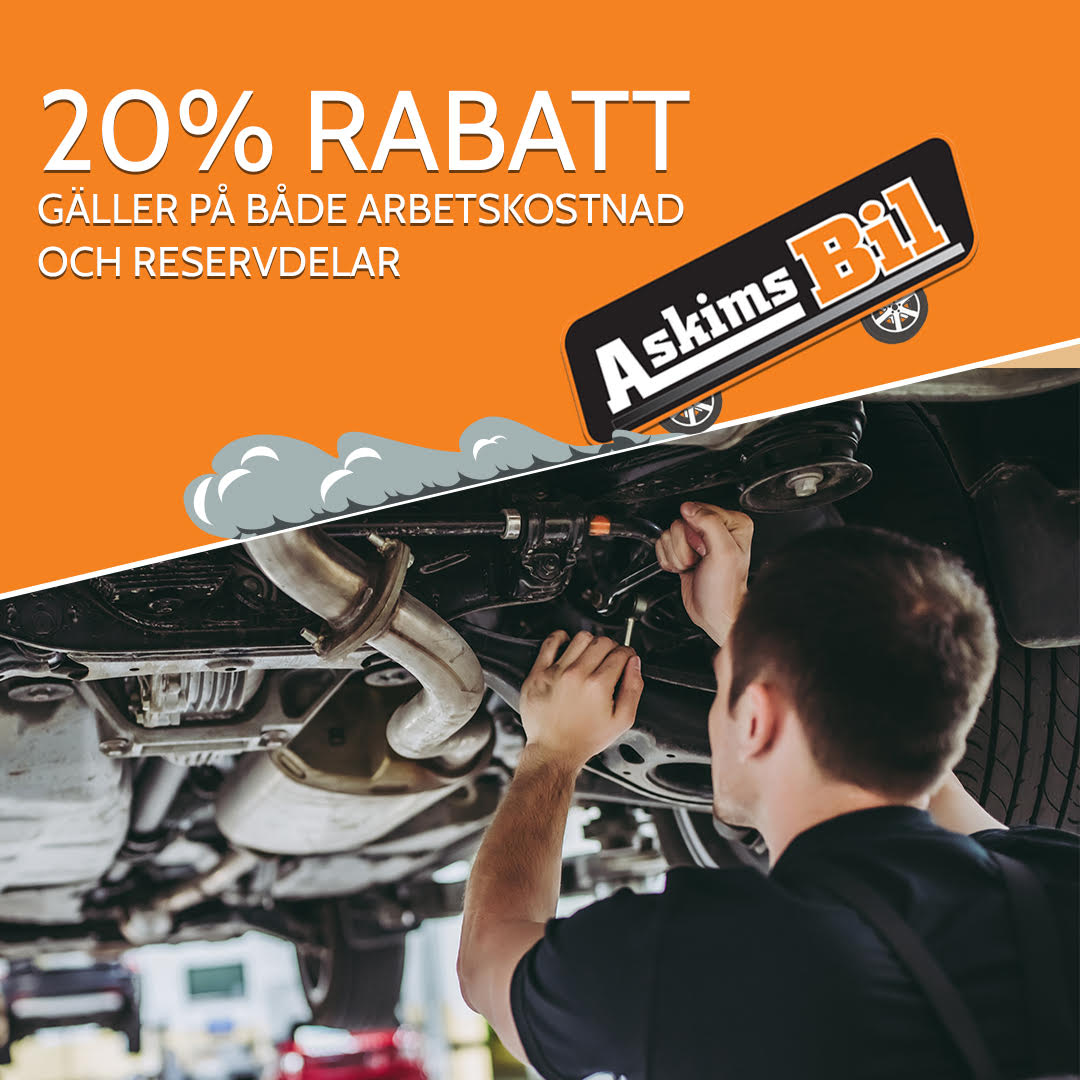 Erbjudan de i vår bilverkstad i Lindome - Göteborg