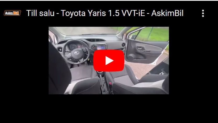 Till salu - Toyota Yaris 1.5 VVT-iE - AskimBil