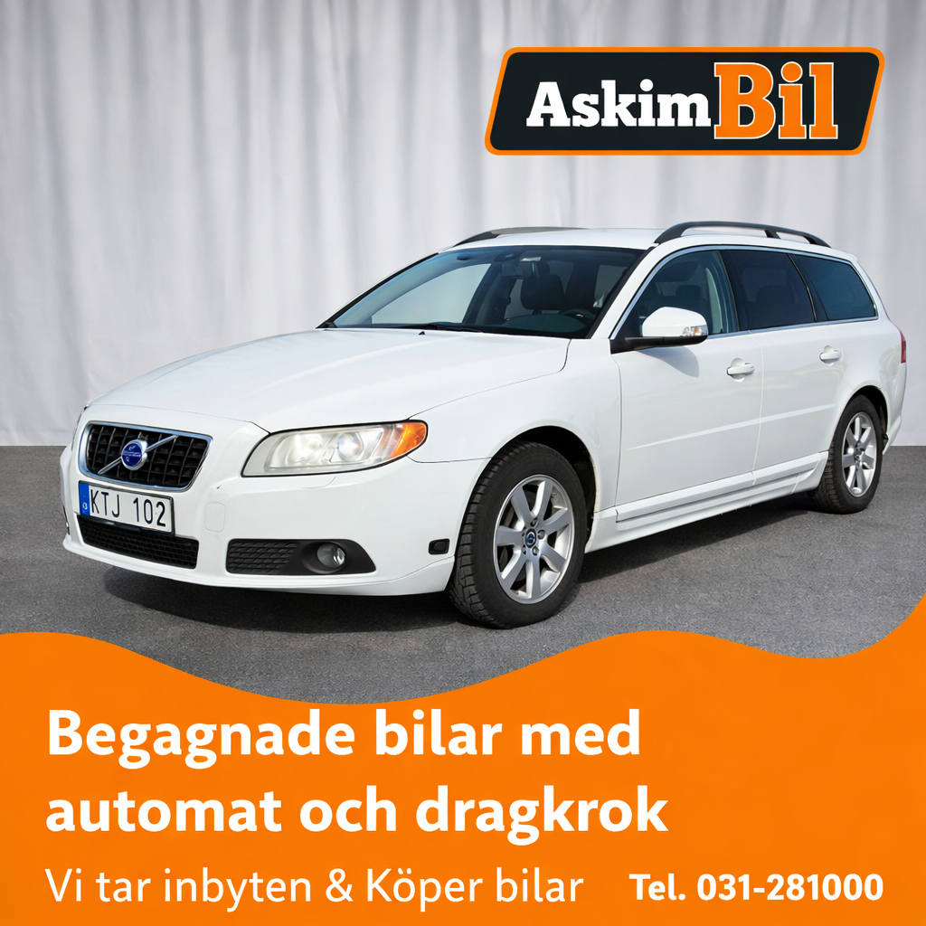 Till salu-Volvo V70 2.5FT Geartronic, 231hk, 2011