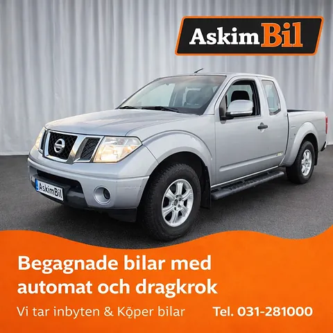 till salu - Nissan Navara King Cab 2.5 dCi 4x4 Manuell, 171hk, 2010